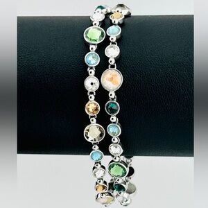Glam Bracelet, Earth
Touchstone Crystal by Swarovski